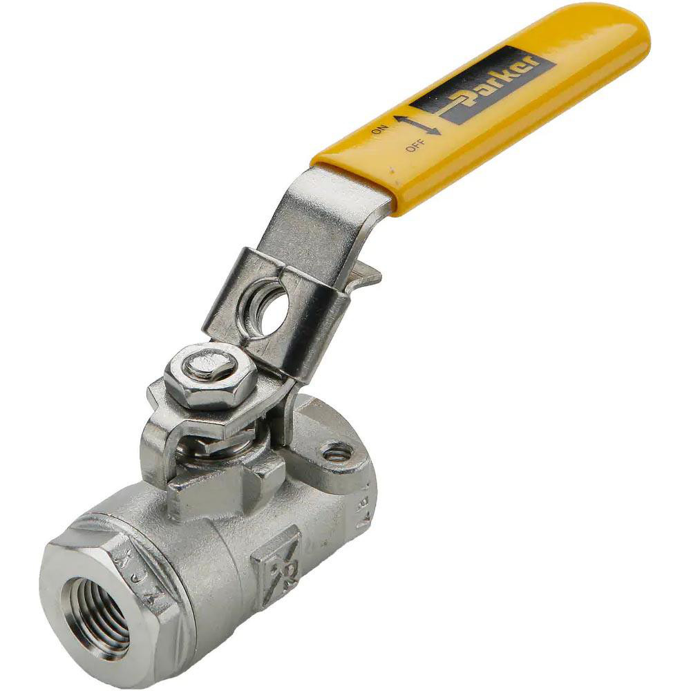 Parker Standard Manual Ball Valve: 1/2" Pipe - XV590P-8
