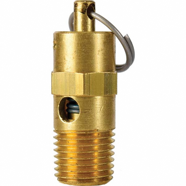 Plast-O-Matic Angle Relief Valve: 3" Inlet, 100 Max psi - RVTX300V-PV