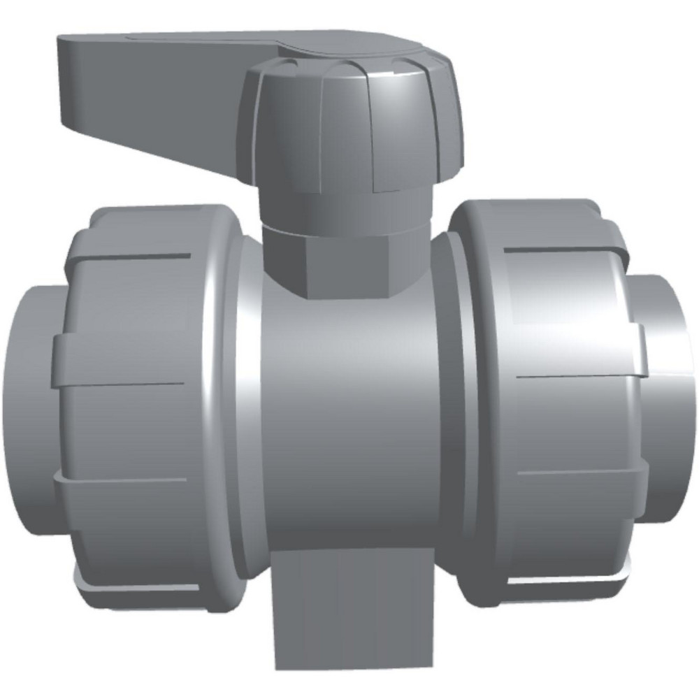 Simtech True Union Manual Ball Valve: 1-1/2" Pipe, Full Port - TBS 502 3 015