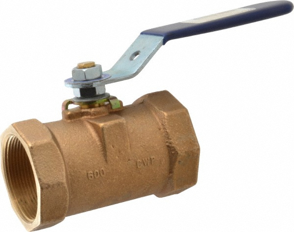 NIBCO Standard Manual Ball Valve: 2" Pipe, Reduced Port - NL940PD