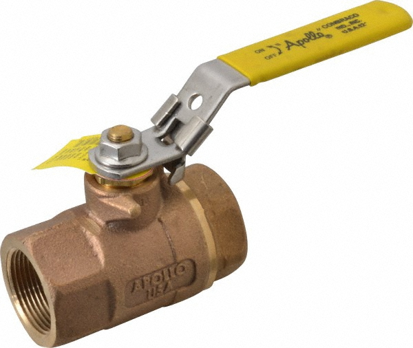 NIBCO Standard Manual Ball Valve: 1-1/4" Pipe, Full Port - NL951IB