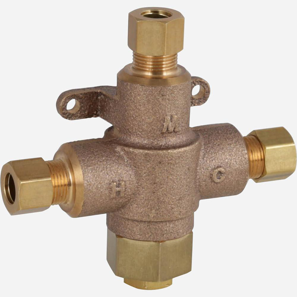 Acorn Engineering 3/8" Pipe, 125 Max psi, Lead Free Brass Water Mixing Valve & Unit - ST70-38