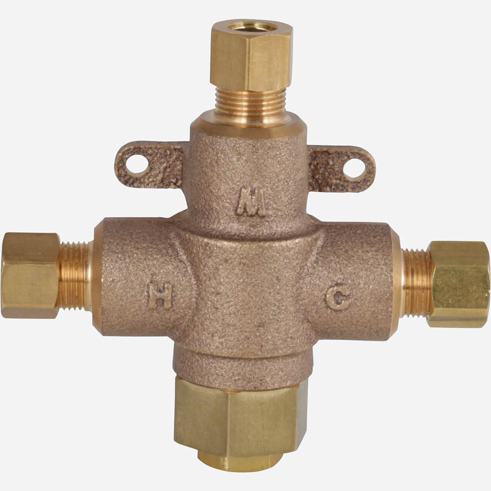 Acorn Engineering 3/8" Pipe, 125 Max psi, Lead Free Brass Water Mixing Valve & Unit - ST70-38