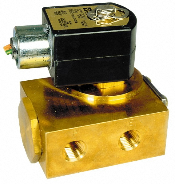 Parker Solenoid Valve: 2-Way, 1/2" Port, NPT - 08F23O2140A3F