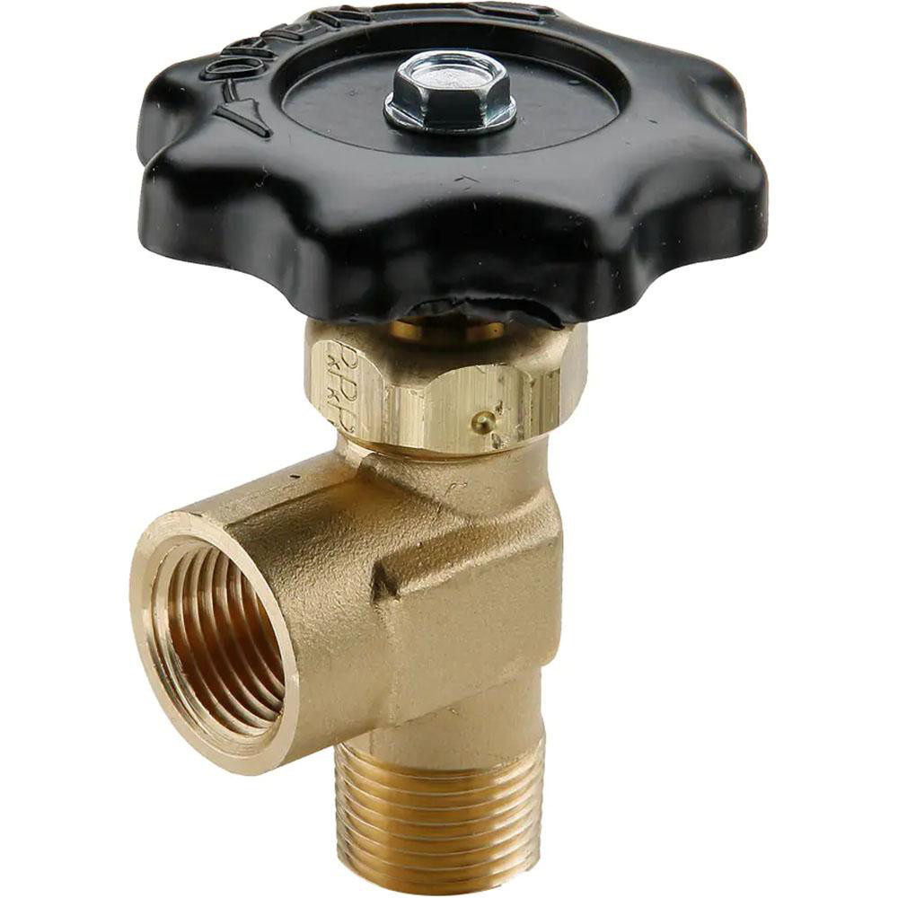 Parker MNPTF x Tube (NTA) End Connection Brass Truck Valve - V410NTA-8-8