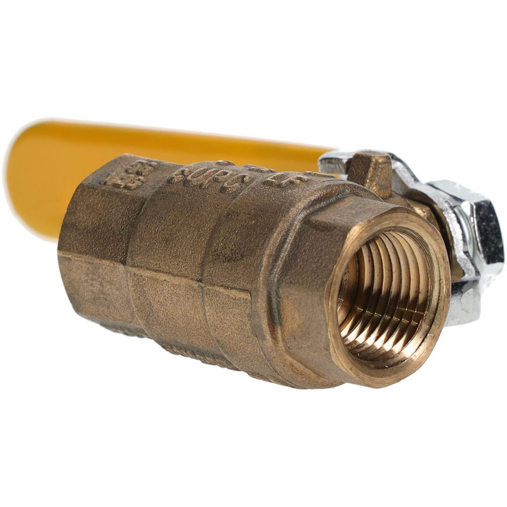 Value Collection 2-Way Manual Ball Valve: 3/8" Pipe, Full Port - TXSSN038