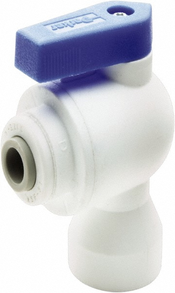 Parker Female Elbow Bi-Directional Manual Ball Valve: 3/8" Pipe, Full Port - PP6VFE6-MG
