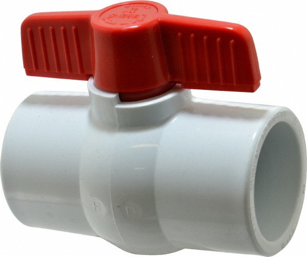 Hayward Flow Control Miniature Manual Ball Valve: 2" Pipe, Full Port - QVC1020SSEW