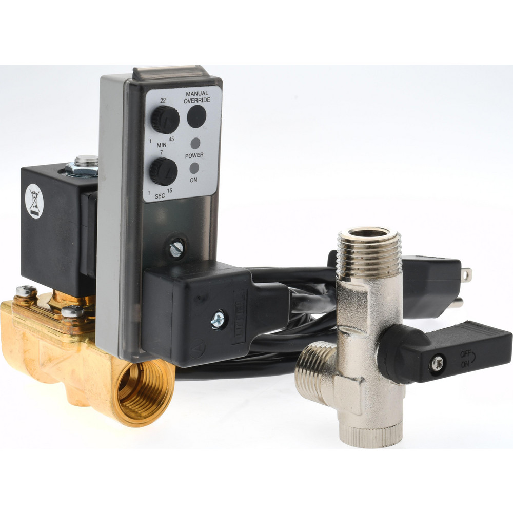 BONOMI Motorized Automatic Ball Valve: 1-1/2" Pipe, 316 Stainless Steel - 8E067-002 11/2