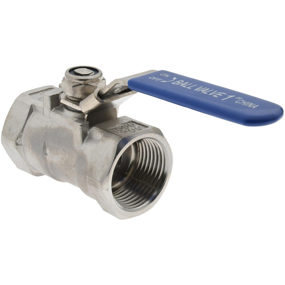 Value Collection Manual Ball Valve: 1" Pipe, Standard Port - 6Q11825
