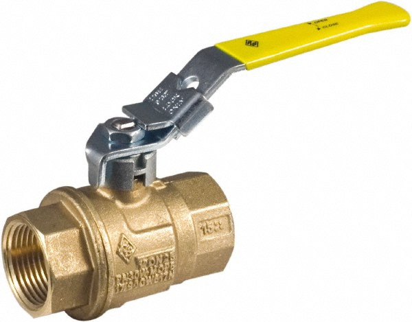 BONOMI Full Port Bi-Directional Manual Ball Valve: 1-1/4" Pipe, Full Port - 171L-1-1/4