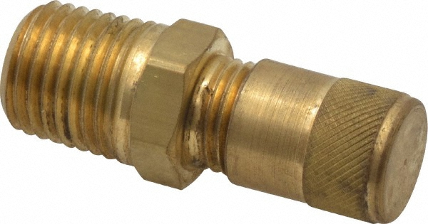 Parker 500 Max psi, 3/8 Tube OD, Straight Solder Connector Access Valve - AVUS-46