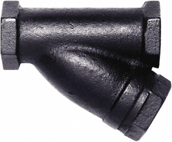 Hoffman Speciality 3/4" Pipe, Female NPT Ends, Cast Brass Y-Strainer - 405027