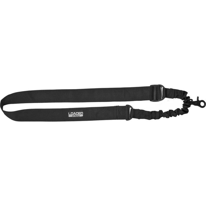 BARSKA Loaded Gear 20 in. CX-100 Single Point Sling, Black - BI12034