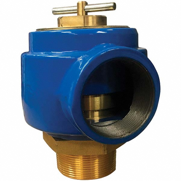 Control Devices ASME Safety Relief Valve: 2" Inlet, 590 CFM, 5 Max psi - NBR20-0T005