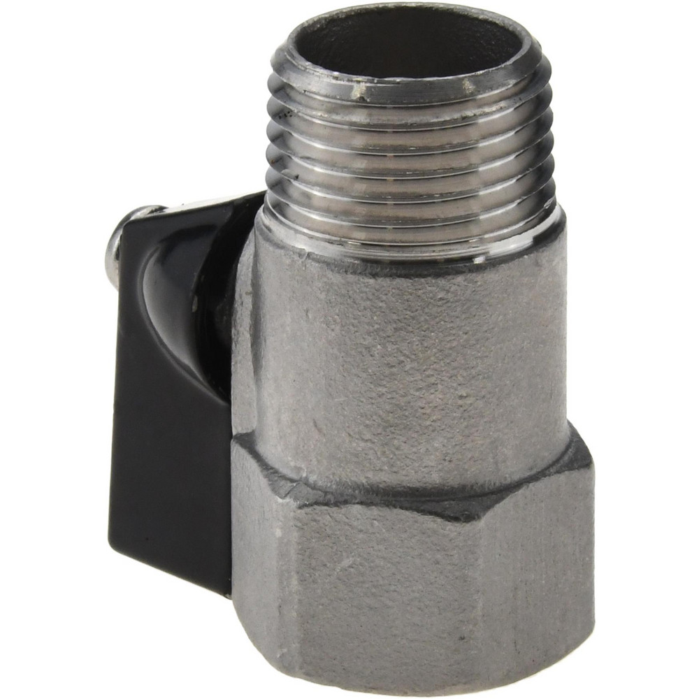 Value Collection Miniature Manual Ball Valve: 1/2" Pipe, Standard Port - 6Q03H15