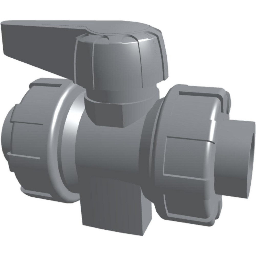 Simtech True Union Manual Ball Valve: 1/2" Pipe, Full Port - TBS 502 3 005