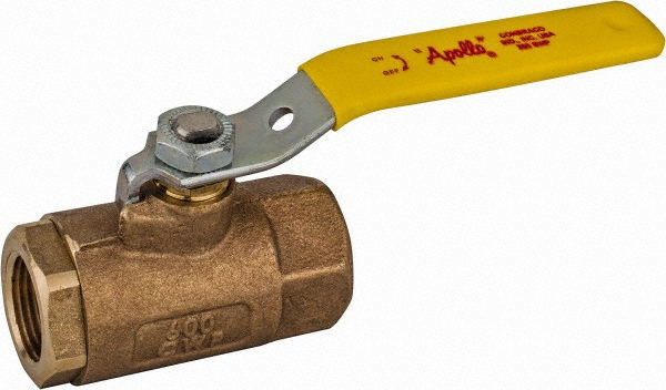 Conbraco Single Union Ends Manual Ball Valve: 3/4" Pipe, Standard Port - 70LF30401