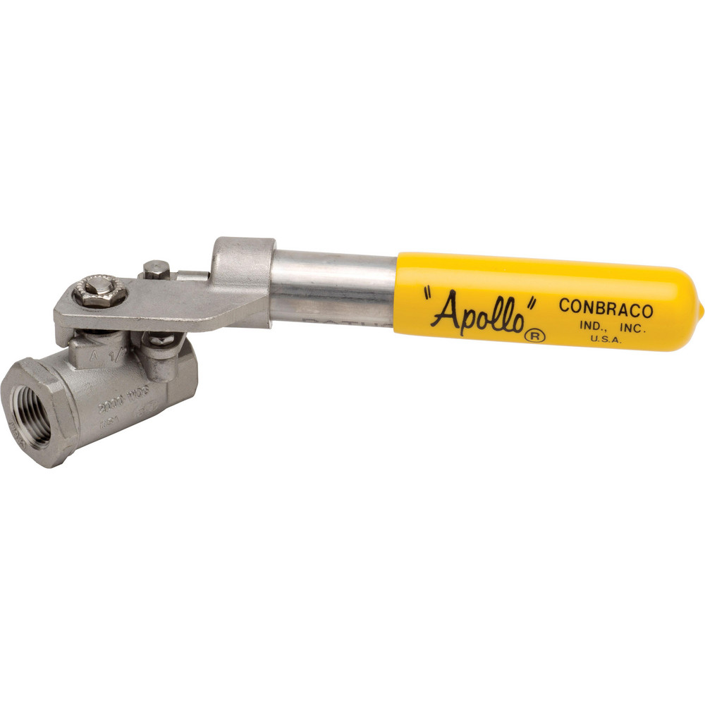 Apollo® Fire Safe Manual Ball Valve: 1" Pipe, Standard Port, Stainless Steel - 7650524A