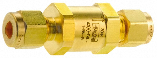 Parker 6,000 Max psi, 1/4" Pipe, Stainless Steel Instrumentation Filter - 4A-F4L-1-SS