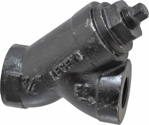 Merit Brass 3/4" Pipe, FNPT x FNPT Ends, Stainless Steel Y-Strainer - WYE-12