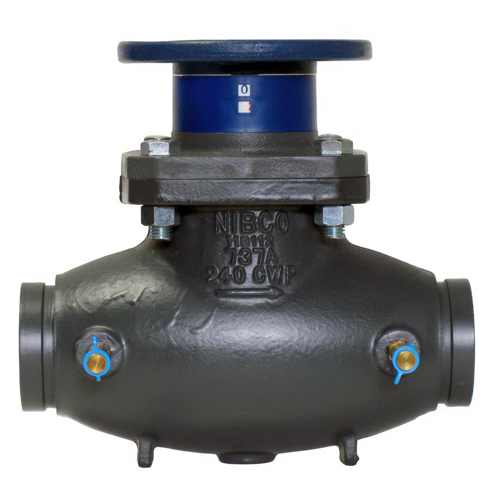NIBCO 2-1/2" Pipe, Grooved End Connections, Y Pattern Calibrated Balance Valve - NHC821E