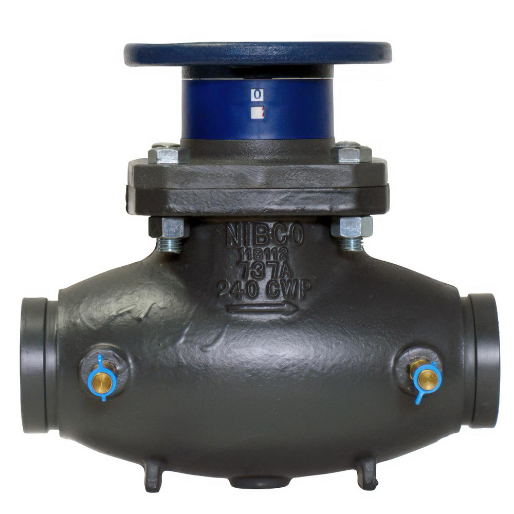 NIBCO 2-1/2" Pipe, Grooved End Connections, Y Pattern Calibrated Balance Valve - NHC821E