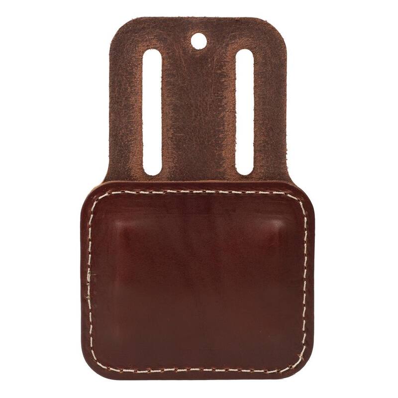 Weaver Tool Gear 2-1/2 in. Tool Belt Hammer Holder Leather Brown - 85620-36-01