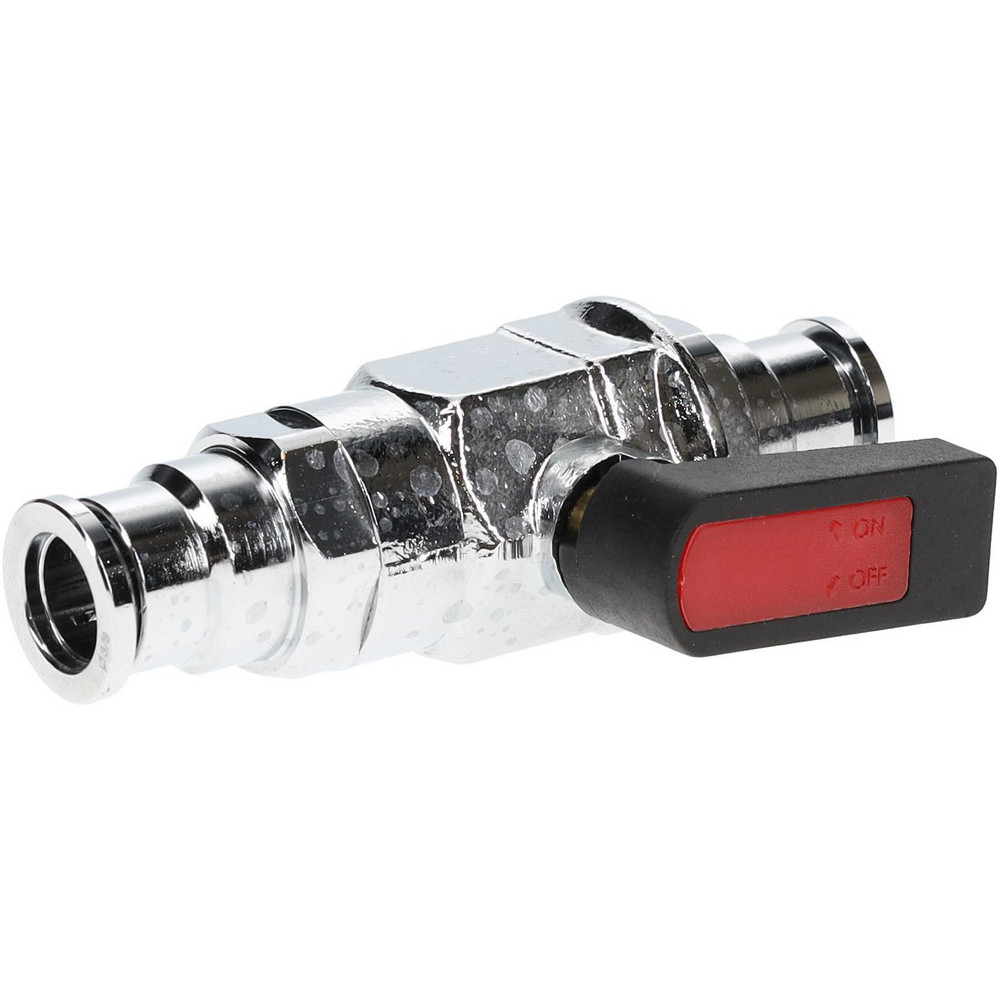 Parker Elbow Union Bi-Directional Manual Ball Valve: Full Port - PP4VEU6-MG