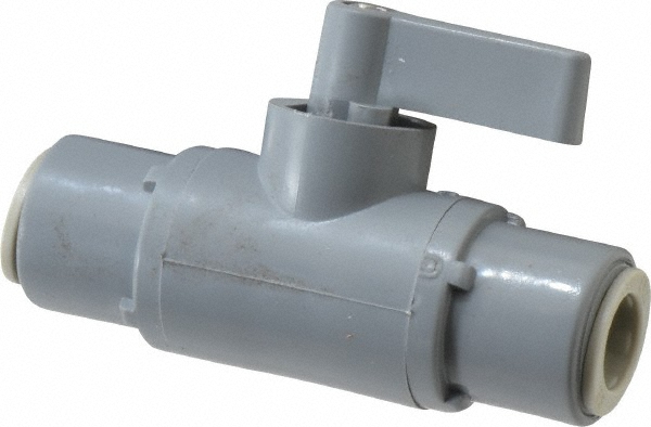 Parker Elbow Union Bi-Directional Manual Ball Valve: Full Port - PP4VEU6-MG