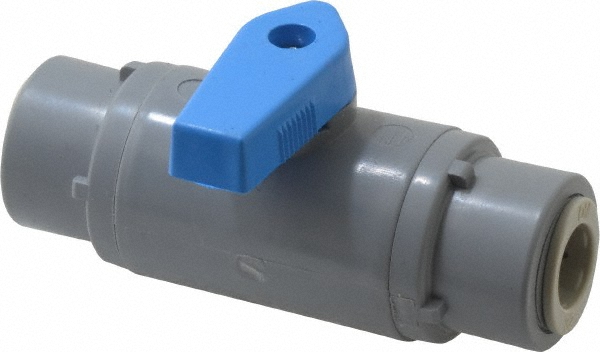 Parker Elbow Union Bi-Directional Manual Ball Valve: Full Port - PP4VEU6-MG