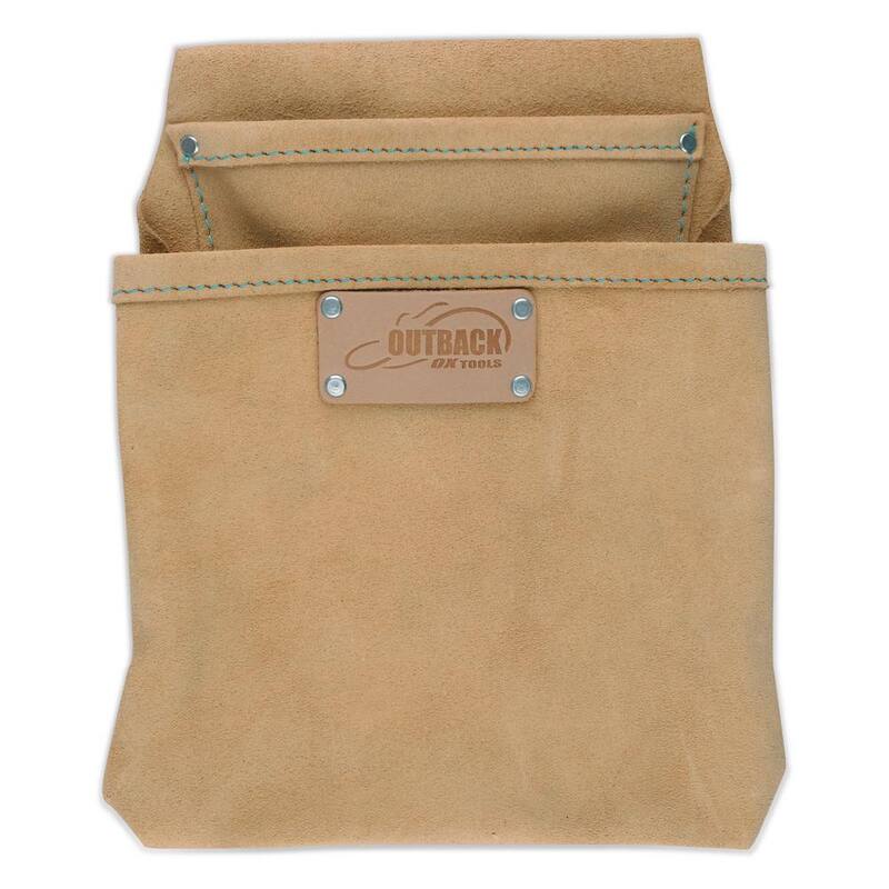 OX TOOLS Tradesman Suede 3-Pocket Fastener Bag - OX-T263203