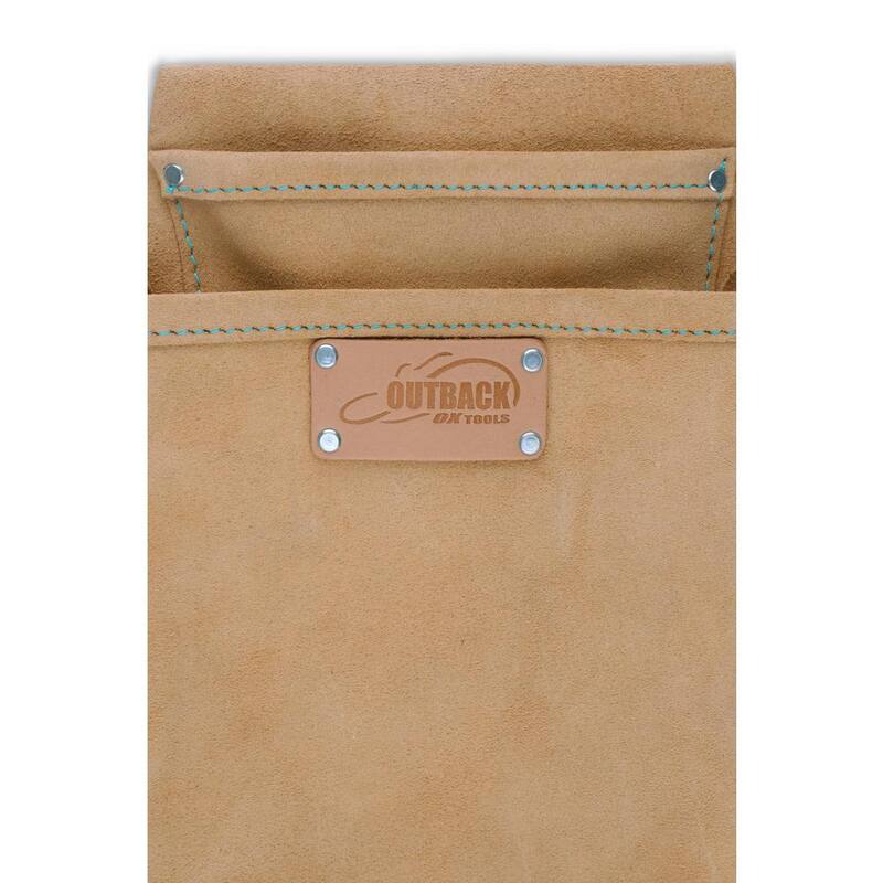 OX TOOLS Tradesman Suede 3-Pocket Fastener Bag - OX-T263203