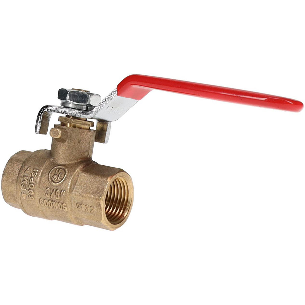 Parker Bi-Directional Manual Ball Valve: 3/8" Pipe - PPB6VUC6-MG