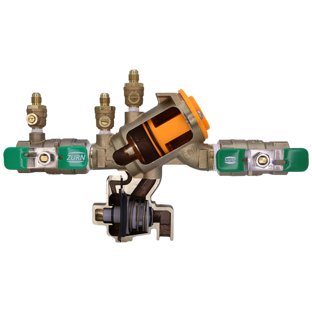 Zurn Backflow Preventer Accessories: Air Gap, Water, 1-1/4 - 1-1/2 in, PVC - RK114-112-900XL3WF