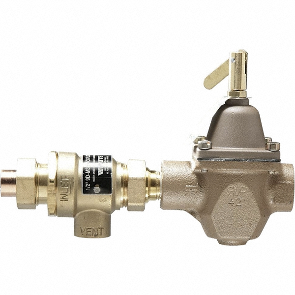 Zurn Backflow Preventer Accessories: Air Gap, Water, 1-1/4 - 1-1/2 in, PVC - RK114-112-900XL3WF