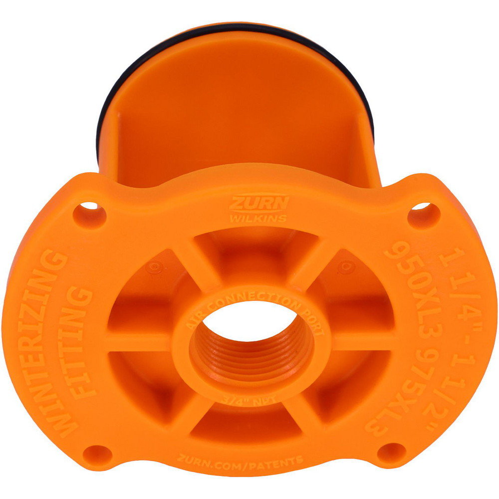 Zurn Backflow Preventer Accessories: Air Gap, Water, 1-1/4 - 1-1/2 in, PVC - RK114-112-900XL3WF