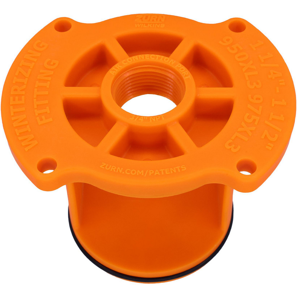 Zurn Backflow Preventer Accessories: Air Gap, Water, 1-1/4 - 1-1/2 in, PVC - RK114-112-900XL3WF