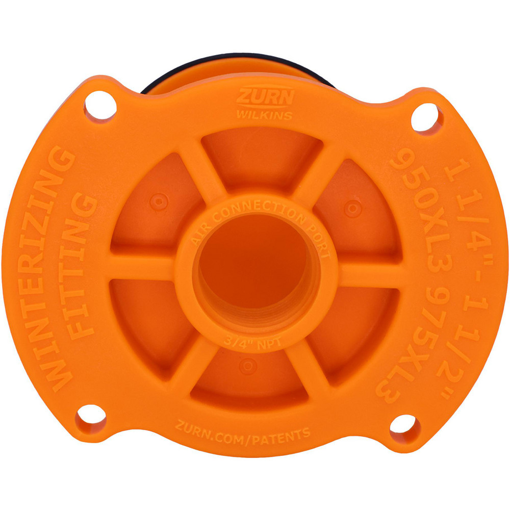 Zurn Backflow Preventer Accessories: Air Gap, Water, 1-1/4 - 1-1/2 in, PVC - RK114-112-900XL3WF