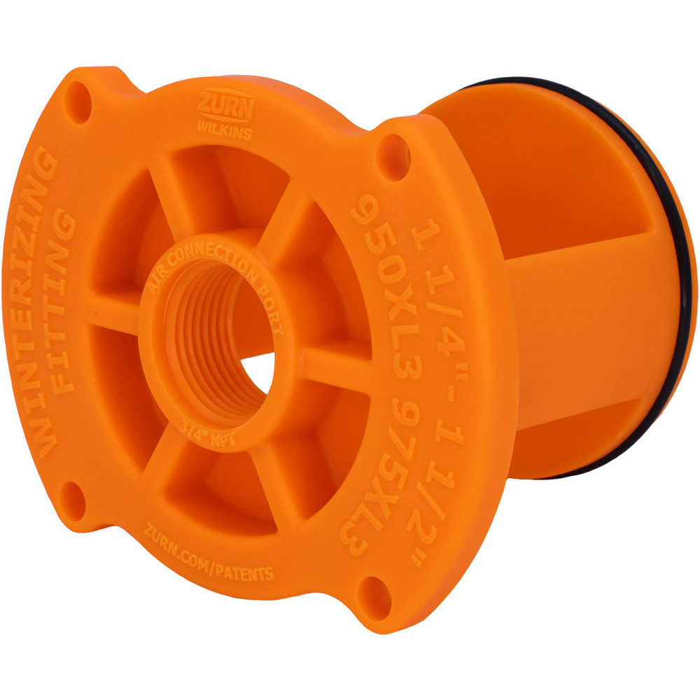 Zurn Backflow Preventer Accessories: Air Gap, Water, 1-1/4 - 1-1/2 in, PVC - RK114-112-900XL3WF