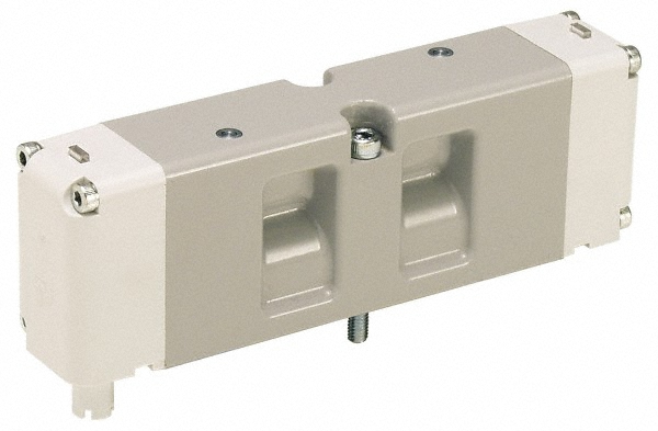 Parker Solenoid Valve: 2-Way & 2-Position, 1/4" Port - 20CC041V7C7B