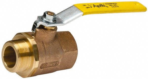 NIBCO Standard Manual Ball Valve: 1-1/2" Pipe, Full Port - NL95G0C