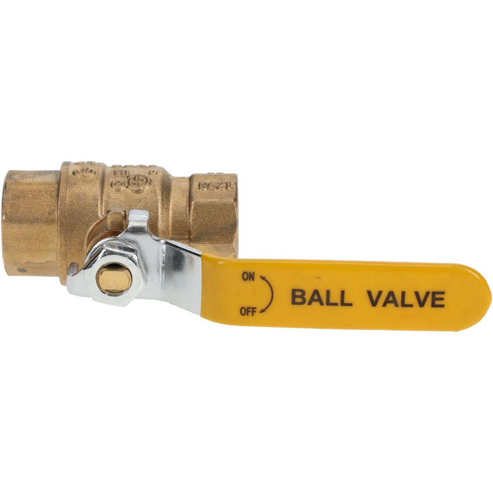 Value Collection 2-Way Manual Ball Valve: 1/2" Pipe, Full Port - TXSSN050