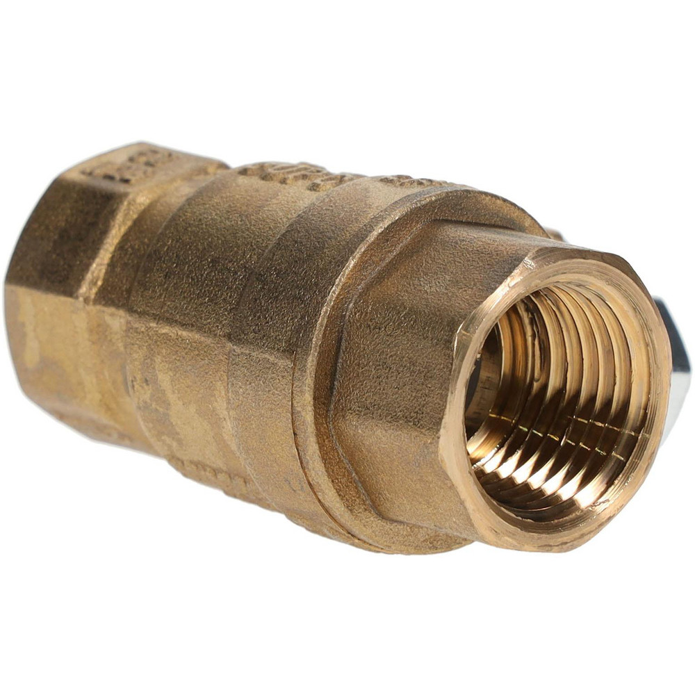 Value Collection 2-Way Manual Ball Valve: 1/2" Pipe, Full Port - TXSSN050