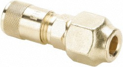 Parker 500 Max psi, 1/4 Tube OD, Flare Union Access Valve - AVU2-4