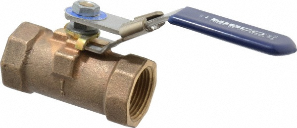 NIBCO Standard Manual Ball Valve: 1" Pipe, Reduced Port - NL940SA