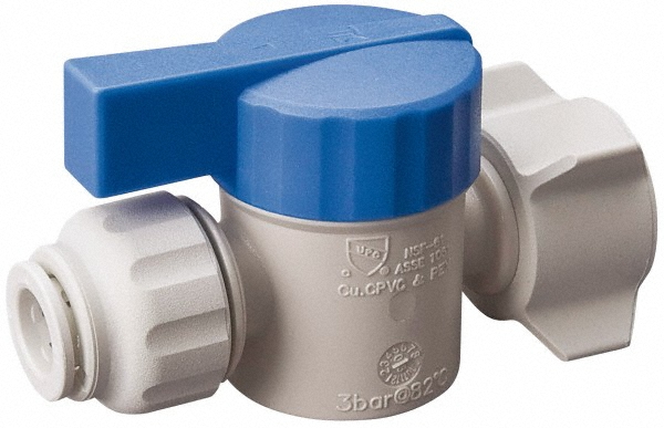 Value Collection Standard Manual Ball Valve: 3/4 x 1/4" Pipe, Full Port - 644-640HC