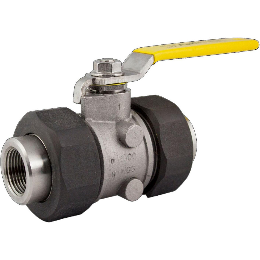 Apollo® Manual Ball Valve: 2" Pipe, Standard Port, Stainless Steel - 7630801