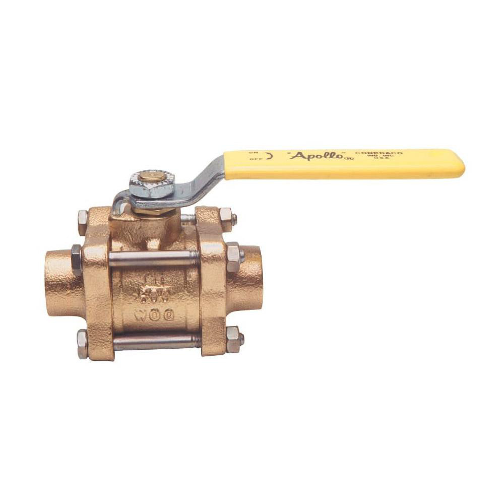 NIBCO Standard Manual Ball Valve: 2" Pipe, Standard Port - NJ9100D