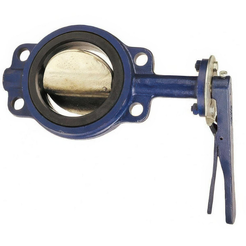 NIBCO Manual Lug Butterfly Valve: 2-1/2" Pipe, Lever Handle - NLJ360E